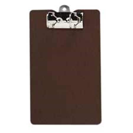 Saunders Manufacturing SAU05713 Clipboard- 2 Locking Arch-Rings- 2-.50in. Cap- 9in.x17-.50in.- Brown